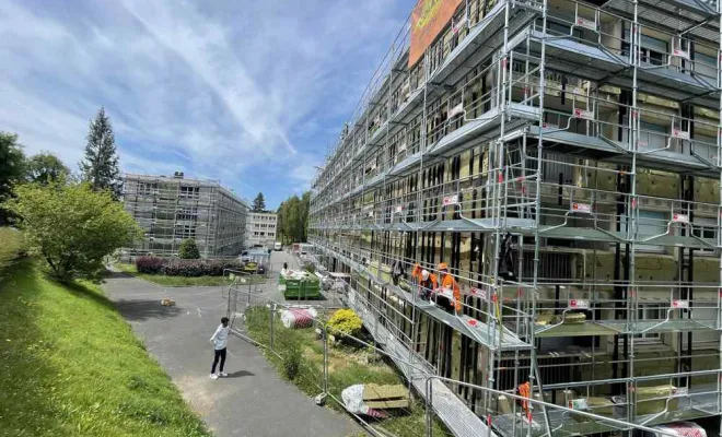 Façades Ibs Caudebec, Saint-Raphaël, BMB Constructions